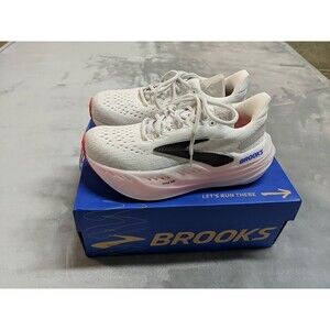 Brooks Glycerin Max White/Black/Diva Pink Women size 7.5 BRAND NEW W/BOX